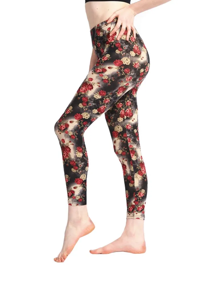 YGYEEG Women Workout Leggings Fitness Feamle High Waist Casual Jeggings Elastic Floral Printing Pattern Push Up Gym Sports Knit
YGYEEG Women Workout Leggings Fitness Feamle High Waist Casual Jeggings Elastic Floral Printing Pattern Push Up Gym Sports Knit