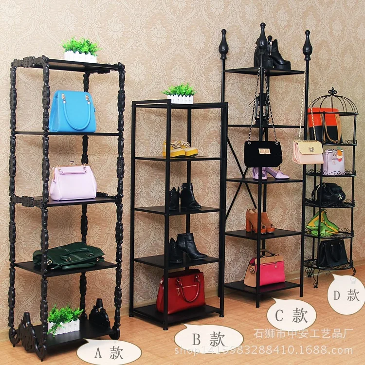 Clothing store bag rack, shelving shelf, shoerack, women's shoecabinet, storesupplies shelf, displayrack, storage new uprigh
Clothing store bag rack, shelving shelf, shoerack, women's shoecabinet, storesupplies shelf, displayrack, storage new uprigh
