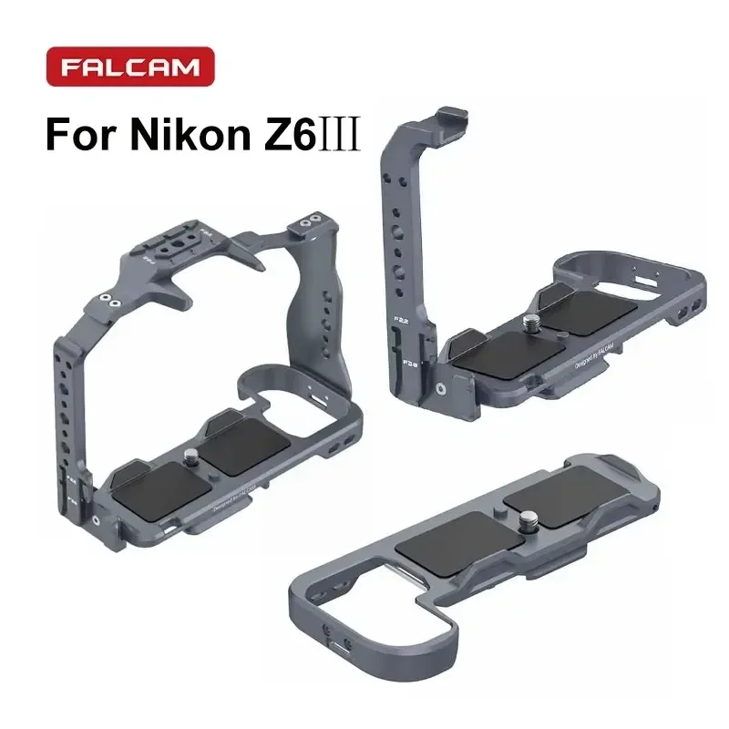 FALCAM C00B4701 C00B4702 C00B4703 F22&F38&F50 Camera Cage Quick Release L Handle Bracket Base Plate For Nikon Z6Ⅲ Camera
FALCAM C00B4701 C00B4702 C00B4703 F22&F38&F50 Camera Cage Quick Release L Handle Bracket Base Plate For Nikon Z6Ⅲ Camera
