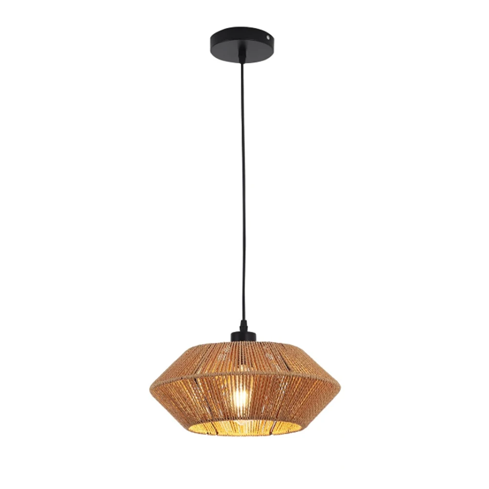 Woven Pendant Light 32CM Boho Chandelier Handwoven Lamp Shade Rustic Light Fixtures Farmhouse Ceiling Hanging Lamp for Home
Woven Pendant Light 32CM Boho Chandelier Handwoven Lamp Shade Rustic Light Fixtures Farmhouse Ceiling Hanging Lamp for Home