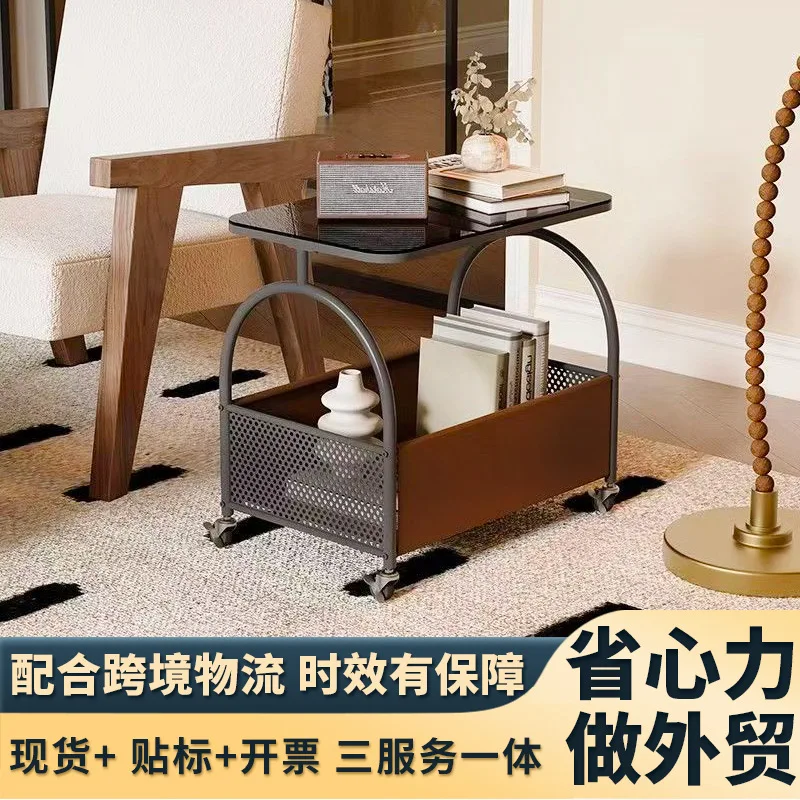 Side removable tempered glass sofa side coffee bedroom storage bedside multi-functional cart rack
Side removable tempered glass sofa side coffee bedroom storage bedside multi-functional cart rack