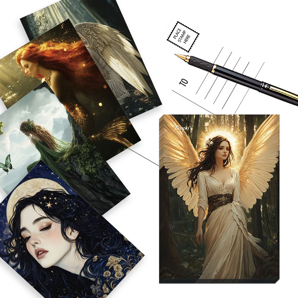 32pcs, Oil Painting Goddess Postcards, Decoration/Greeting Cards/Postcards, High-Precision Printing, Collectible and Mailable
32pcs, Oil Painting Goddess Postcards, Decoration/Greeting Cards/Postcards, High-Precision Printing, Collectible and Mailable
