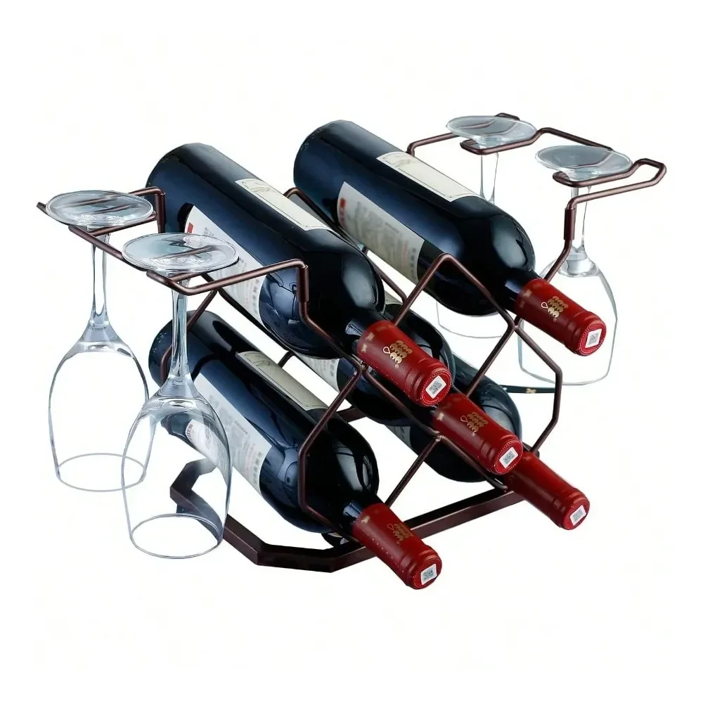 Copper Wine Racks CountertopModern Wine Bottle And Glass Holder For Living Room Storage Shelf 5 Bottles Wines And Glasses For H
Copper Wine Racks CountertopModern Wine Bottle And Glass Holder For Living Room Storage Shelf 5 Bottles Wines And Glasses For H