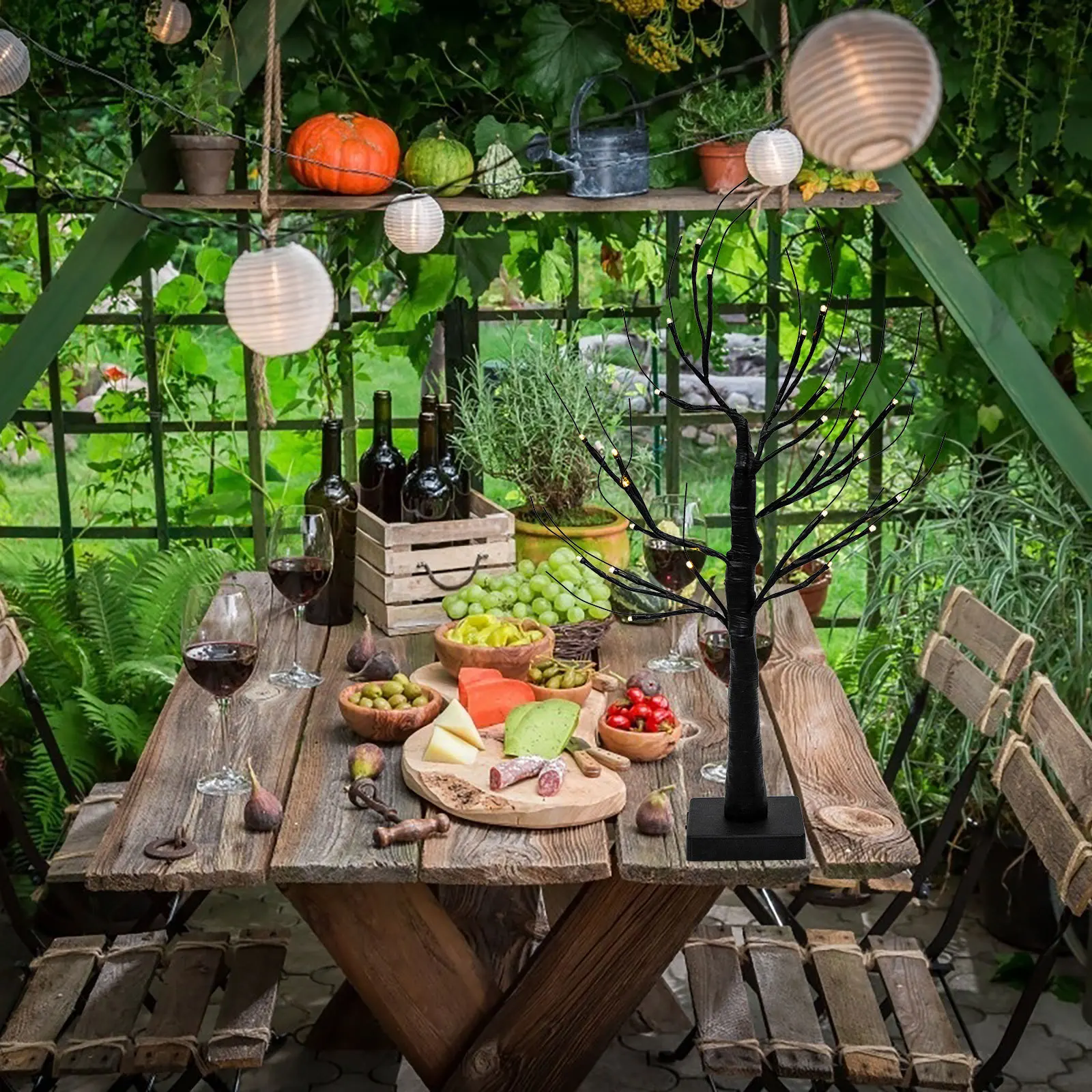 LED Lighted Birch Tree Night Lamp Creative Square Stand Operated Branch Tree Desktop Table Light Warm Atmosphere
LED Lighted Birch Tree Night Lamp Creative Square Stand Operated Branch Tree Desktop Table Light Warm Atmosphere