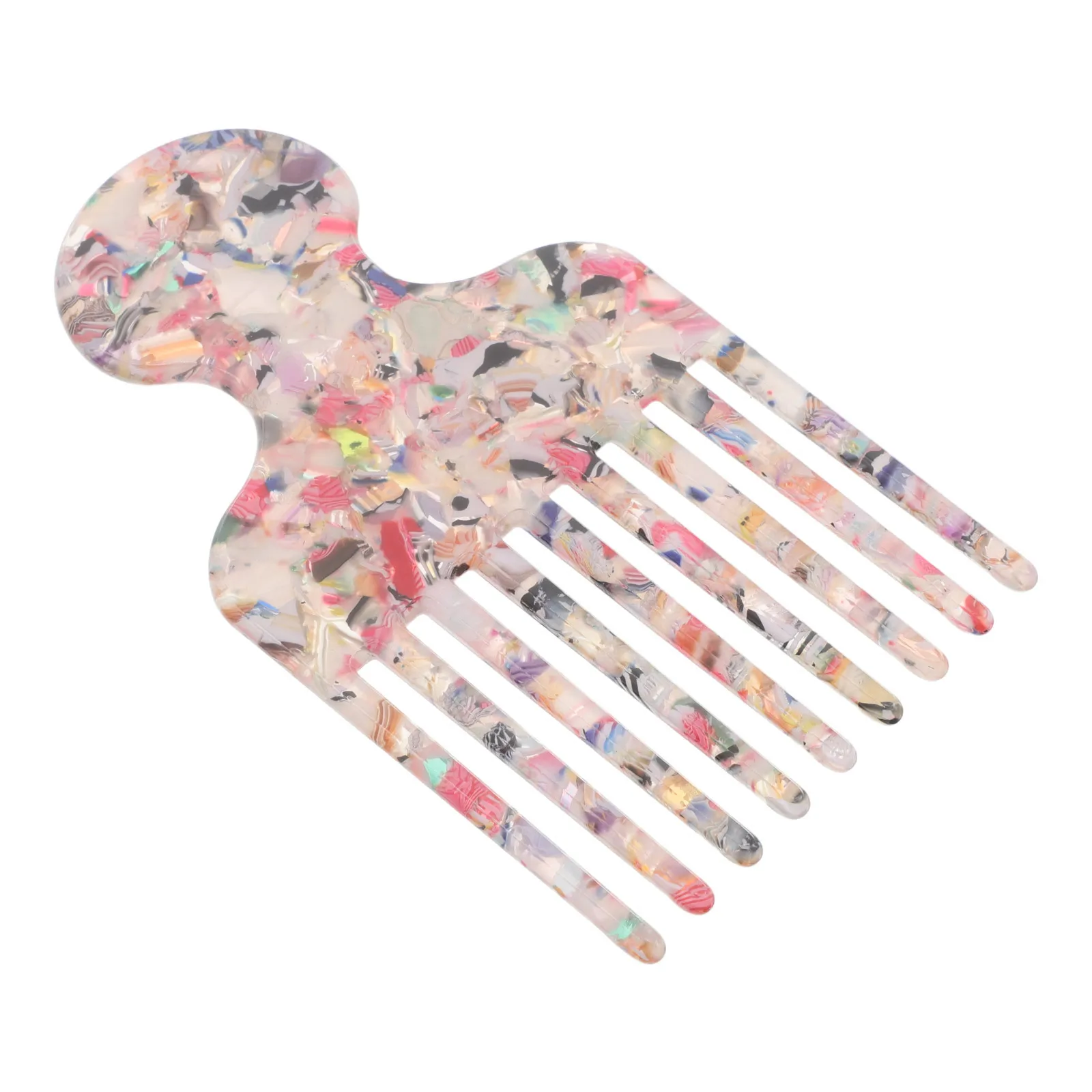 4.72" Anti-Static Wide Tooth Comb Colorful Mini Cellulose Acetate Detangling Hair Pick For Curly Wavy Thick Wet Dry Hair
4.72" Anti-Static Wide Tooth Comb Colorful Mini Cellulose Acetate Detangling Hair Pick For Curly Wavy Thick Wet Dry Hair