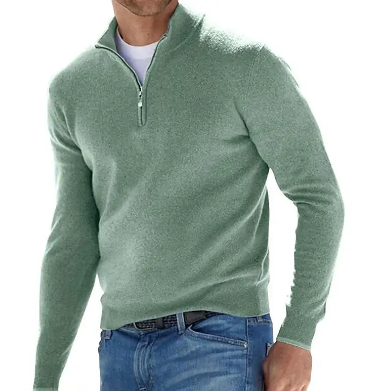 2025 Long Sleeved Cashmere Sweater Men's Base Sweater for men in Autumn and Winter in Stock
2025 Long Sleeved Cashmere Sweater Men's Base Sweater for men in Autumn and Winter in Stock