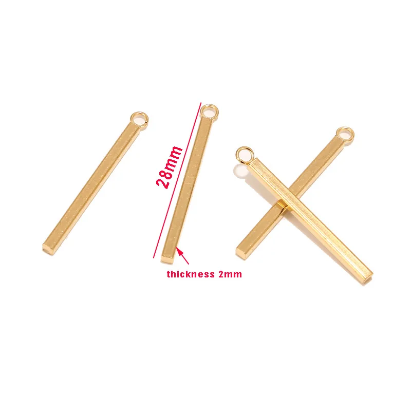 50 шт., 28 мм, палочки из нержавеющей стали, подвески, подвески для ювелирных изделий «сделай сам», ожерелья, серьги, фурнитура, аксессуары для рукоделия
50 шт., 28 мм, палочки из нержавеющей стали, подвески, подвески для ювелирных изделий «сделай сам», ожерелья, серьги, фурнитура, аксессуары для рукоделия