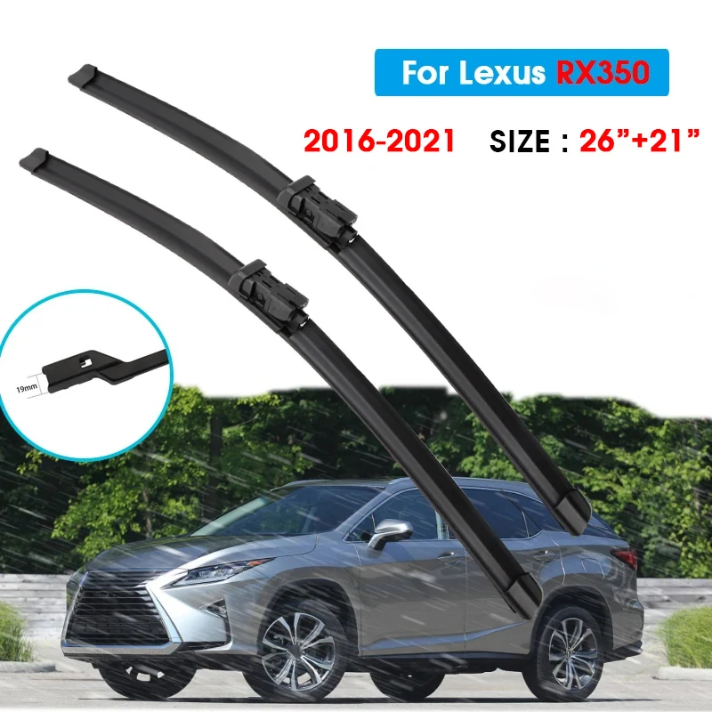 Car Wiper Blade For Lexus RX350 26"+21" 2016-2021 Auto Windscreen Windshield Wipers Blades Window Wash Fit Push Button Arm
Car Wiper Blade For Lexus RX350 26"+21" 2016-2021 Auto Windscreen Windshield Wipers Blades Window Wash Fit Push Button Arm