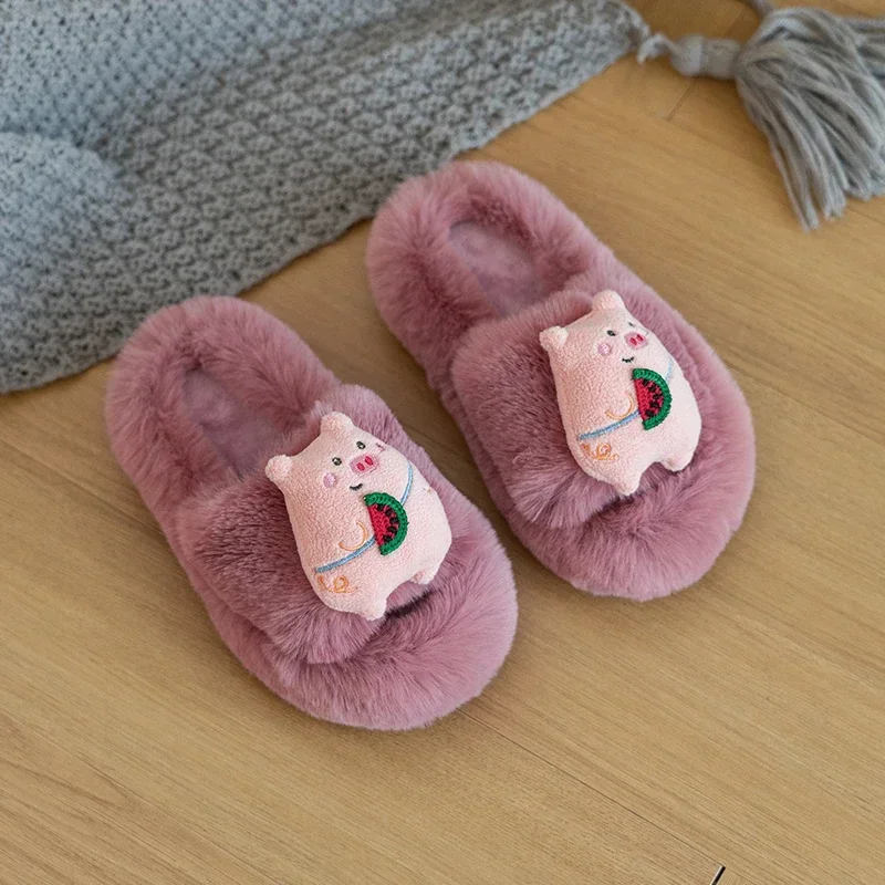 2025 Children's Slippers with Cute Toys, Children's Plush Shoes for Winter Warmth, Indoor Soft, Fashion and Anti slip for Girls
2025 Children's Slippers with Cute Toys, Children's Plush Shoes for Winter Warmth, Indoor Soft, Fashion and Anti slip for Girls