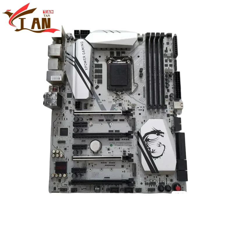 For Z170A XPOWER GAMING TITANIUM EDITION Motherboard 64GB M.2 LGA 1151 DDR4 ATX Z170 Mainboard 100% Tested Fully Work Tan
For Z170A XPOWER GAMING TITANIUM EDITION Motherboard 64GB M.2 LGA 1151 DDR4 ATX Z170 Mainboard 100% Tested Fully Work Tan
