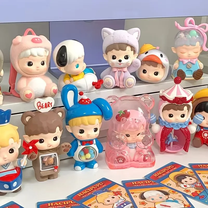 Genuine Hacipupu Rolling Time Machine Series Blind Box Toys Kawaii Action Figure Collection Model Desk Decor Toys Surprise Gifts
Genuine Hacipupu Rolling Time Machine Series Blind Box Toys Kawaii Action Figure Collection Model Desk Decor Toys Surprise Gifts