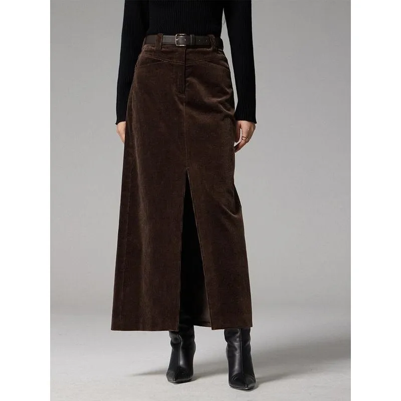 Retro Corduroy Skirt Women's Autumn Winter Fashion Half-length Skirts Comfortable Fit Other Material 100% Other Style
Retro Corduroy Skirt Women's Autumn Winter Fashion Half-length Skirts Comfortable Fit Other Material 100% Other Style