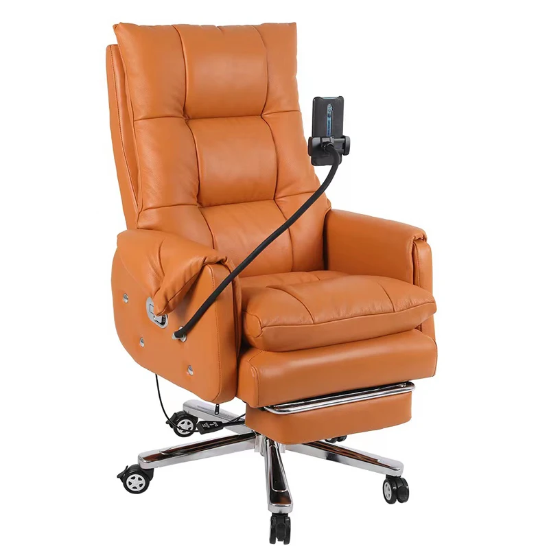 Boss chair comfortable sedentary chair class chair breathable reclining computer home office seat leather
Boss chair comfortable sedentary chair class chair breathable reclining computer home office seat leather