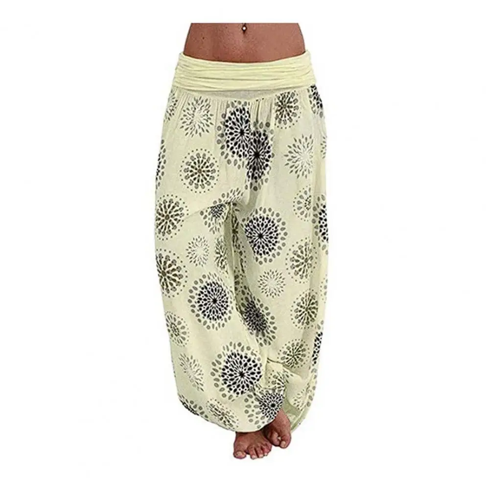 Casual Harem Trousers Ethnic Style Harem Pants Ethnic Print Women's Harem Pants with Elastic Waist Loose Fit Soft Casual Wide
Casual Harem Trousers Ethnic Style Harem Pants Ethnic Print Women's Harem Pants with Elastic Waist Loose Fit Soft Casual Wide