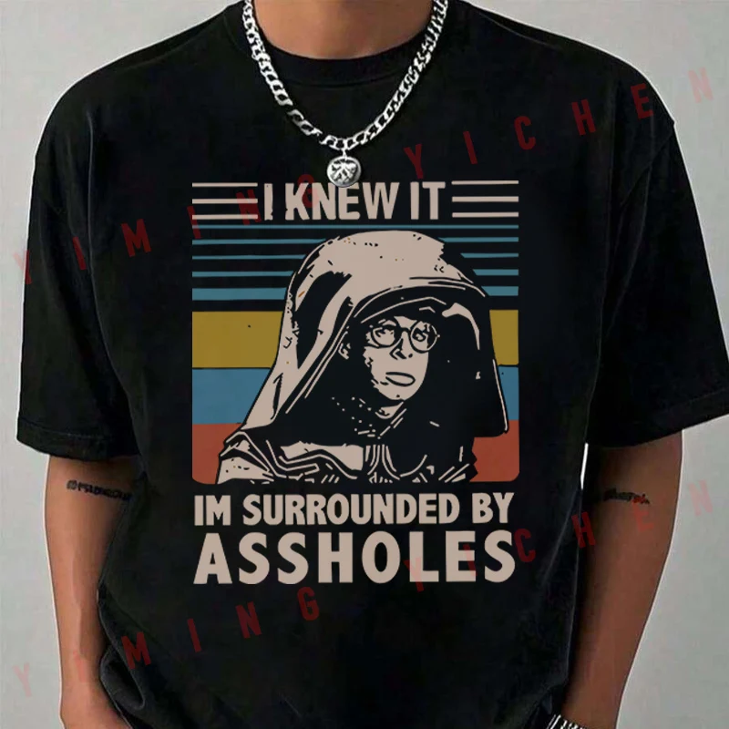 I Knew It Dark Helmet Spaceballs T-Shirt Moto Riders Summer Men's Fashion Casual O-Neck Tops Tee 2026
I Knew It Dark Helmet Spaceballs T-Shirt Moto Riders Summer Men's Fashion Casual O-Neck Tops Tee 2026