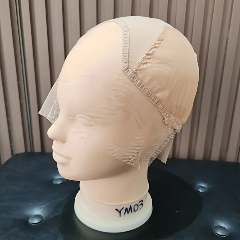 Suitable for daily wear or attending gatherings, 13 * 4 lace wig cap, adjustable knitted fabric, beige woven wig cap
Suitable for daily wear or attending gatherings, 13 * 4 lace wig cap, adjustable knitted fabric, beige woven wig cap