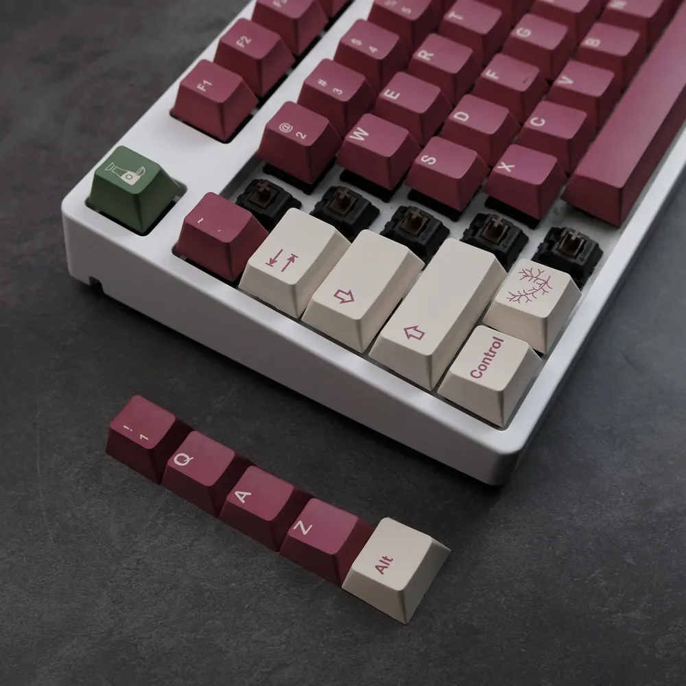 Gaidongfan keycap hot sublimation PBT material mechanical keyboard keys personalized original factory height full set
Gaidongfan keycap hot sublimation PBT material mechanical keyboard keys personalized original factory height full set