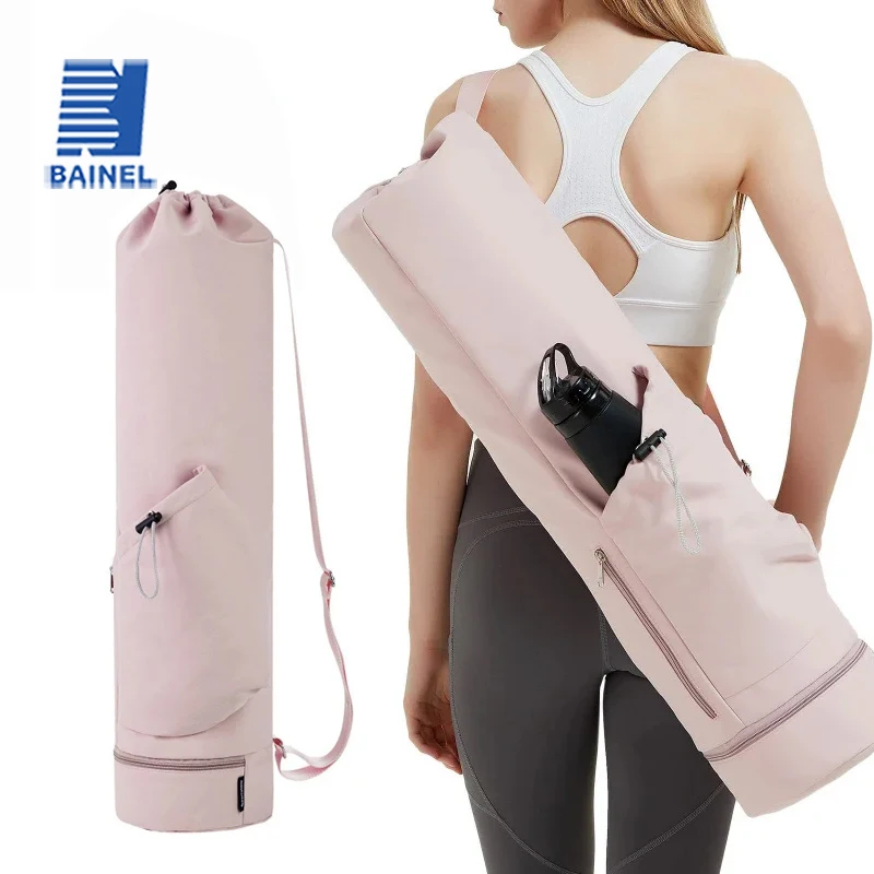 Yoga Mat Bag with Water Bottle Pocket & Wet Storage – Multi-Functional Carrier for Gym Pilates & Fitness
Yoga Mat Bag with Water Bottle Pocket & Wet Storage – Multi-Functional Carrier for Gym Pilates & Fitness