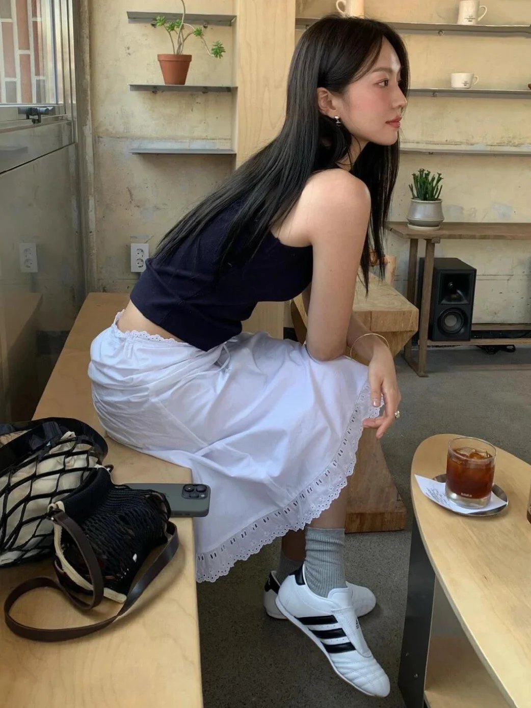 Women White Cotton Midi Skirt Hollow Out Embroidery Edge Elastic Waist A-Line Casual Loose Jupe
Women White Cotton Midi Skirt Hollow Out Embroidery Edge Elastic Waist A-Line Casual Loose Jupe