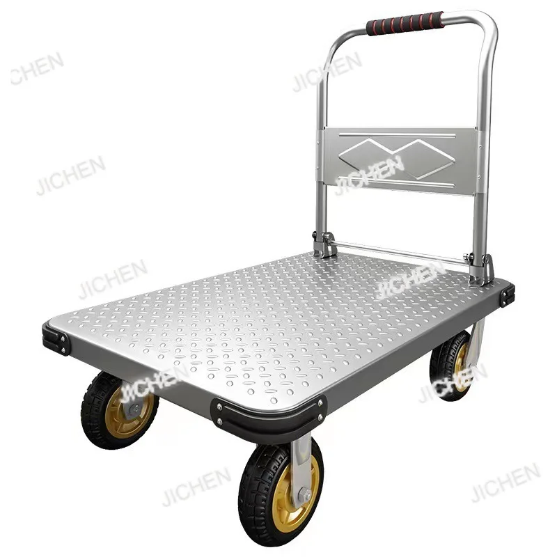 Маленькая тележка Плоский грузовик Бесшумный складной грузовик Руль Большая тележка Утолщенный прицеп из железной и стальной пластины
Маленькая тележка Плоский грузовик Бесшумный складной грузовик Руль Большая тележка Утолщенный прицеп из железной и стальной пластины