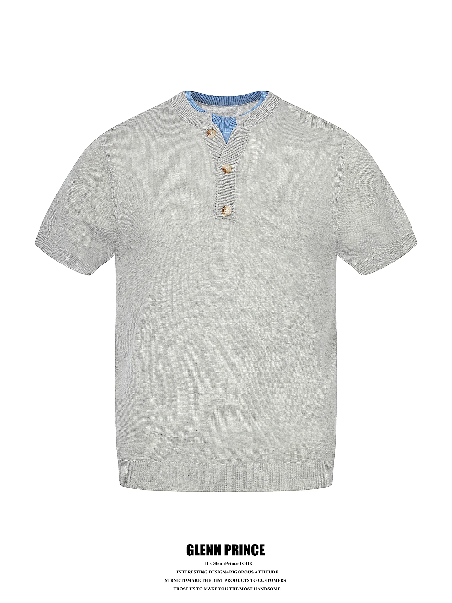 GPstudio Retro Knitted Boxy T-Shirt Casual Short Sleeve Henry Collar Color Block Men's Summer Leisure Fit Polyester Blend
GPstudio Retro Knitted Boxy T-Shirt Casual Short Sleeve Henry Collar Color Block Men's Summer Leisure Fit Polyester Blend