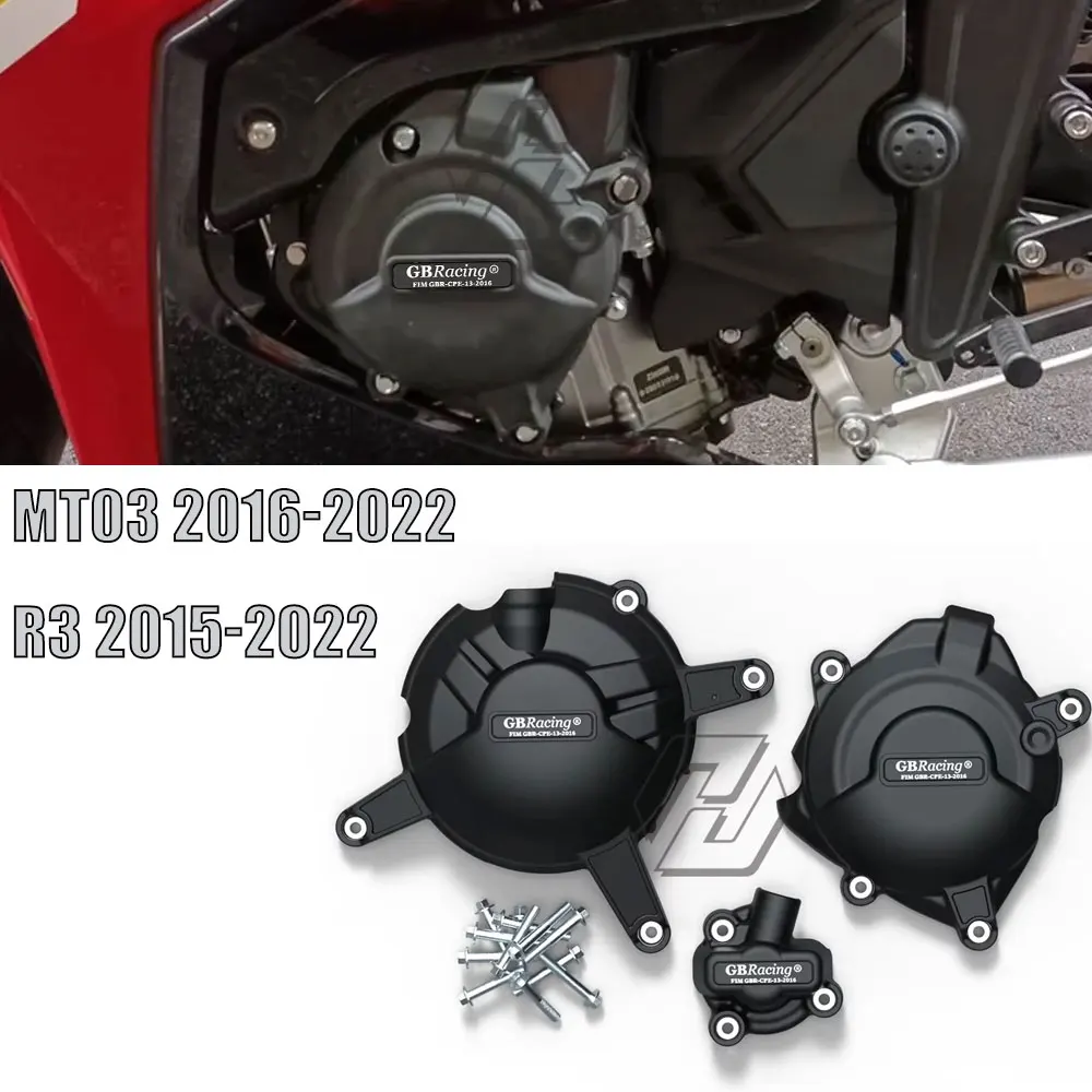 For Yamaha MT03 2016-2022 R3 2015-2022 Motocross Accessories Engine Cover Protection Set
For Yamaha MT03 2016-2022 R3 2015-2022 Motocross Accessories Engine Cover Protection Set