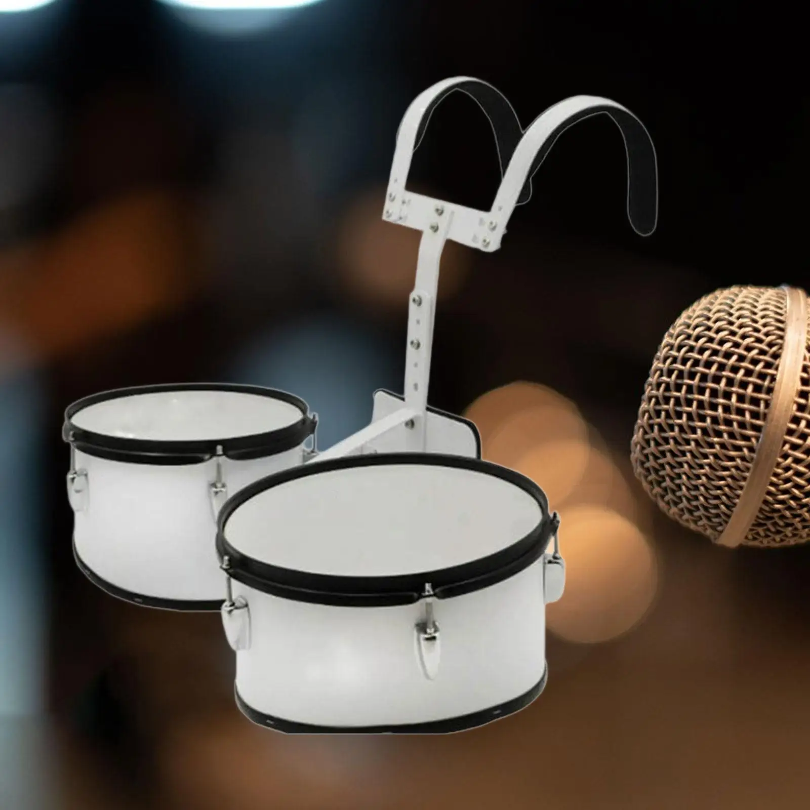 Snare Drum Carrier Drum Support System, Hold 2 Drum Accessories with Shoulder Strap, Adjustable Height for Practice Live Show
Snare Drum Carrier Drum Support System, Hold 2 Drum Accessories with Shoulder Strap, Adjustable Height for Practice Live Show