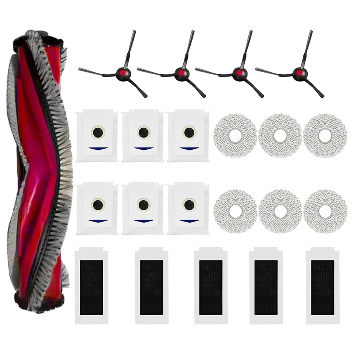 For ECOVACS DEEBOT T30 PRO Omni Main Side Brush Hepa Filter Mop Cloth Dust Bags Vacuum Cleaner Accessories
For ECOVACS DEEBOT T30 PRO Omni Main Side Brush Hepa Filter Mop Cloth Dust Bags Vacuum Cleaner Accessories