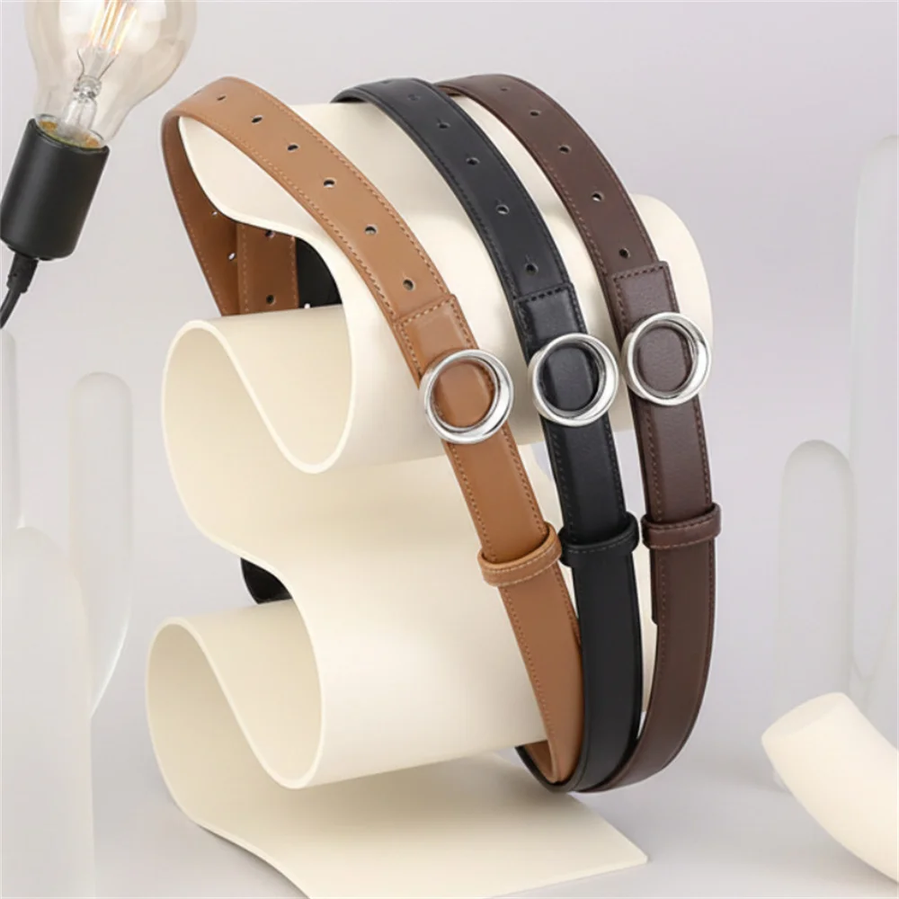 New Genuine Leather Women's Belt Fashion Korean Metal Pin Buckle Decorative Jeans Waistbelt Suede Belts Clothing Accessories
New Genuine Leather Women's Belt Fashion Korean Metal Pin Buckle Decorative Jeans Waistbelt Suede Belts Clothing Accessories