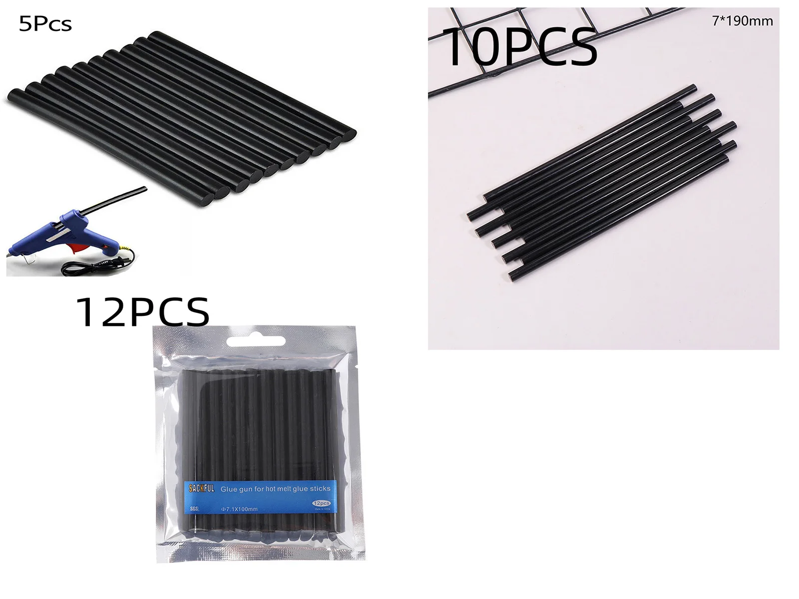 5/10/12PCS Hot Melt Adhesive Stick Transparent Adhesive Stick Hot Melt Adhesive Strip Tools Glue Sticks Environmentally Friendly
5/10/12PCS Hot Melt Adhesive Stick Transparent Adhesive Stick Hot Melt Adhesive Strip Tools Glue Sticks Environmentally Friendly