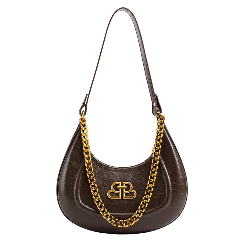 Women New Retro Chains Printed Underarm Bag Temperament Ins Crossbody Bag Fashion
Women New Retro Chains Printed Underarm Bag Temperament Ins Crossbody Bag Fashion