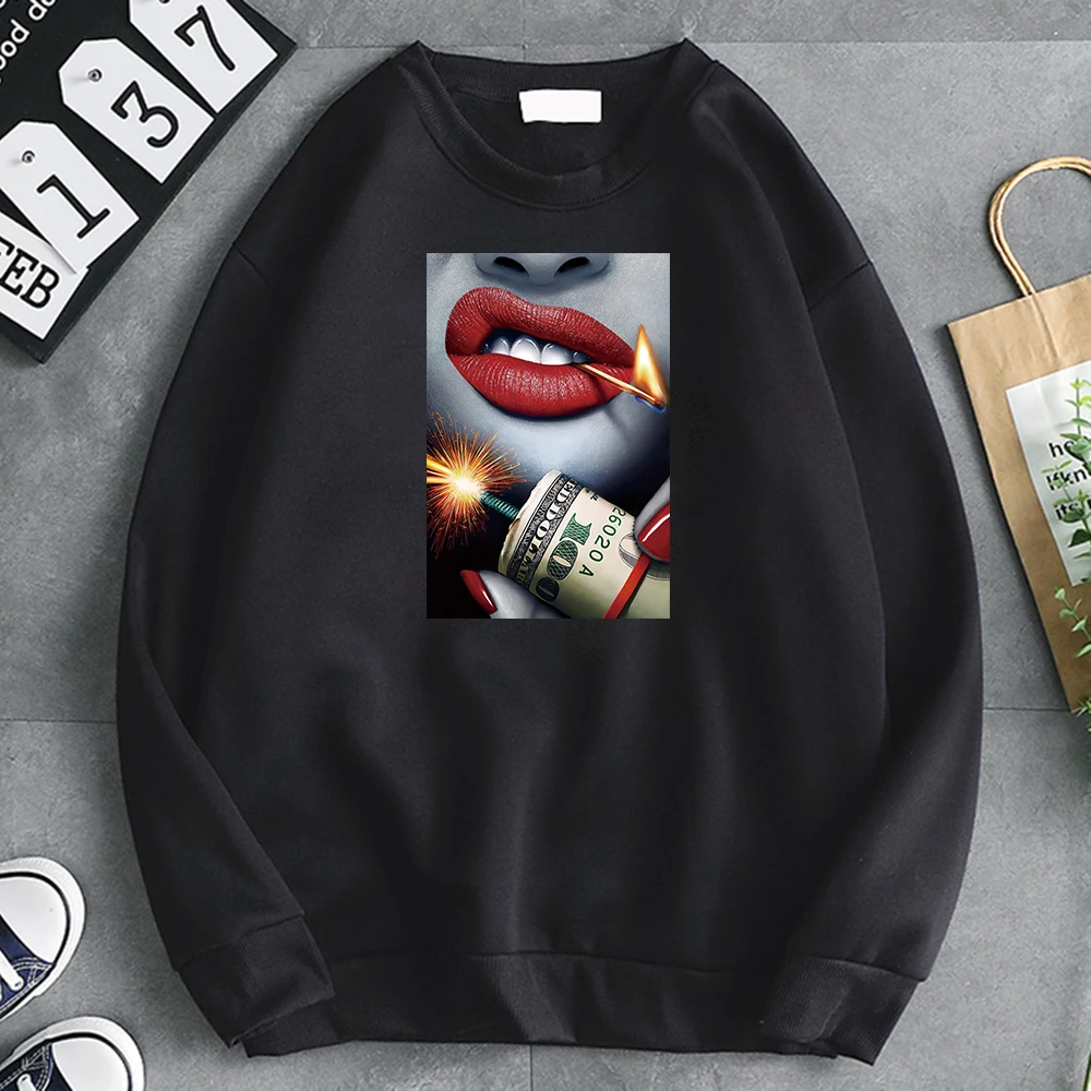 Hoodie Red Lips Matches Money Print Mens Hoody Top Quality Comfortable Hip Hop Men Casual Sweatshirts Punk Fashion Men-Clothing
Hoodie Red Lips Matches Money Print Mens Hoody Top Quality Comfortable Hip Hop Men Casual Sweatshirts Punk Fashion Men-Clothing