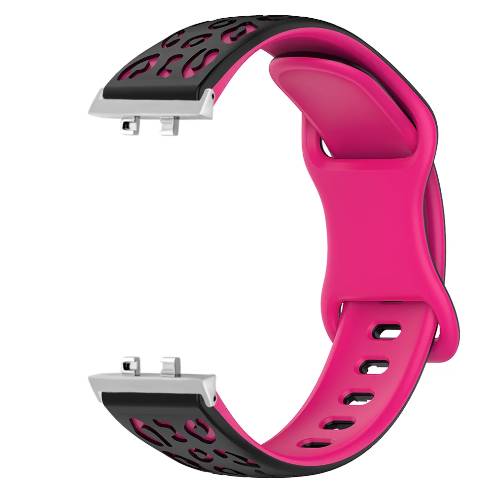 Leopard Print Silicone Wristband with Metal Head Clasp For OPPO Watch 3/3Pro Quick Release Breathable Soft Sport Smart Watchband
Leopard Print Silicone Wristband with Metal Head Clasp For OPPO Watch 3/3Pro Quick Release Breathable Soft Sport Smart Watchband