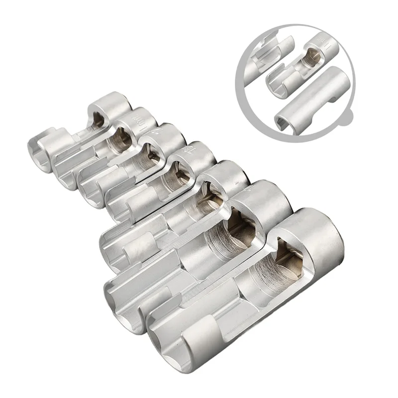 AB11-10-19Mm 3/8 1/2 Inch Fuel Line Socket Wrench Suitable For Injector Line Sensor Injector Fuel Line Socket Wrench Set
AB11-10-19Mm 3/8 1/2 Inch Fuel Line Socket Wrench Suitable For Injector Line Sensor Injector Fuel Line Socket Wrench Set