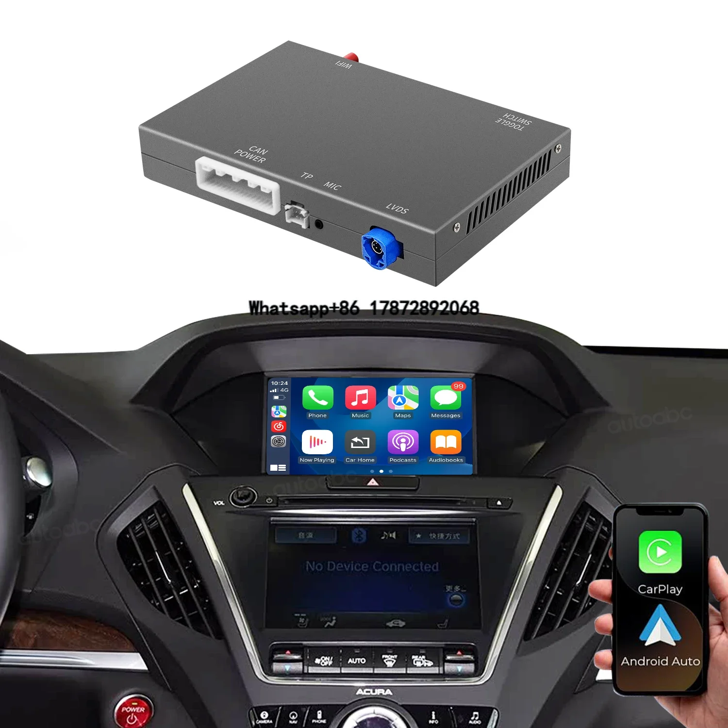 Accord Wireless CarPlay Android Auto Dual-Screen Mirror Link AirPlay Navigation Module Box 1 Year Warranty
Accord Wireless CarPlay Android Auto Dual-Screen Mirror Link AirPlay Navigation Module Box 1 Year Warranty