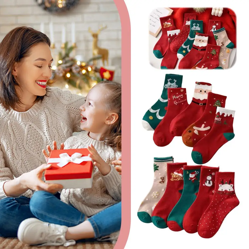 5 пар рождественских носков с героями мультфильмов, мягкие удобные зимние красные теплые рождественские носки серии, зимние рождественские подарки, домашние носки, новинка 2025 года
5 пар рождественских носков с героями мультфильмов, мягкие удобные зимние красные теплые рождественские носки серии, зимние рождественские подарки, домашние носки, новинка 2025 года
