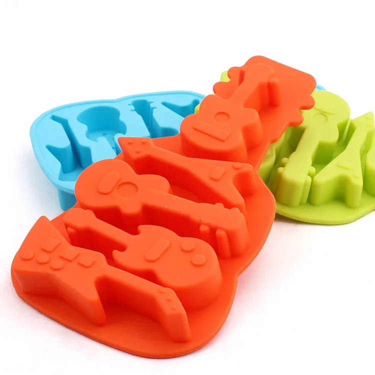 Creative Guitar Shape Silicone Cake Molds Ice Cube Tray Chocolate Soap Moulds Kitchenware Baking Tools Random Color E145 Bakery
Creative Guitar Shape Silicone Cake Molds Ice Cube Tray Chocolate Soap Moulds Kitchenware Baking Tools Random Color E145 Bakery
