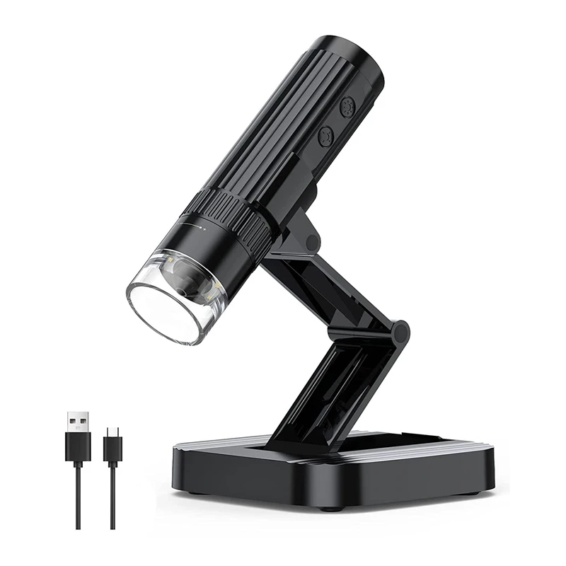 1 PCS Wireless Digital Microscope 50X-1000X Magnification Wifi USB Handheld Mini Microscope Camera Coin Magnifier
1 PCS Wireless Digital Microscope 50X-1000X Magnification Wifi USB Handheld Mini Microscope Camera Coin Magnifier