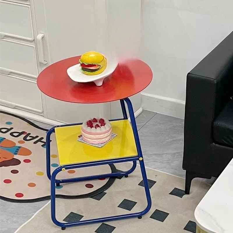 Dopamine side few wrought iron small coffee table simple modern home bedroom bedside table Internet celebrity sofa corner table
Dopamine side few wrought iron small coffee table simple modern home bedroom bedside table Internet celebrity sofa corner table
