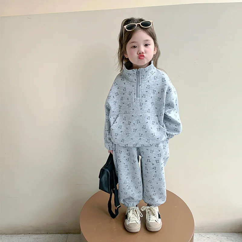 Girly Heart Children Long Sleeve Jacket Pants Set Cute Sports Coat Trousers Clothing Two-piece Set Lovely Gifts for Kids
Girly Heart Children Long Sleeve Jacket Pants Set Cute Sports Coat Trousers Clothing Two-piece Set Lovely Gifts for Kids
