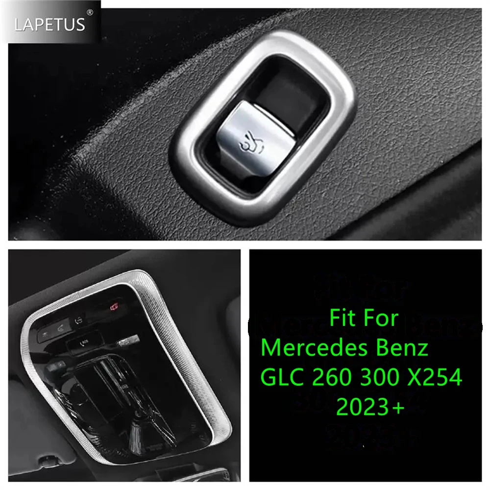 Auto Rear Trunk Box Switch Button / Front Reading Light Lamp Cover Trim Accessories For Mercedes Benz GLC 260 300 X254 2023 2024
Auto Rear Trunk Box Switch Button / Front Reading Light Lamp Cover Trim Accessories For Mercedes Benz GLC 260 300 X254 2023 2024