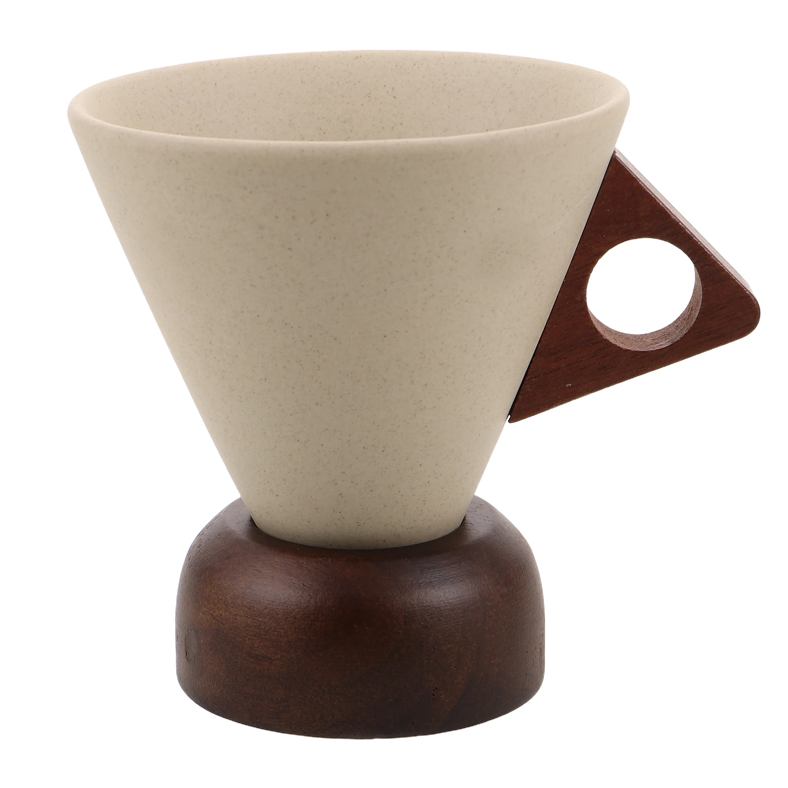 Ceramic Funnel Coffee Cup Asian Tea Cups Aesthetic Milk Mug with Saucer Porcelain
Ceramic Funnel Coffee Cup Asian Tea Cups Aesthetic Milk Mug with Saucer Porcelain