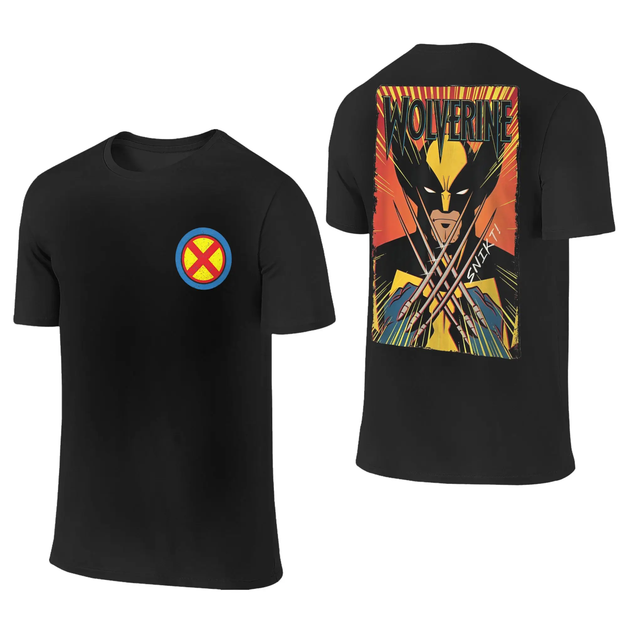 Мужская и женская футболка X-Men X с логотипом Xavier Institute Leisure, футболки из чистого хлопка, школьная футболка с короткими рукавами, топы с круглым вырезом и принтом
Мужская и женская футболка X-Men X с логотипом Xavier Institute Leisure, футболки из чистого хлопка, школьная футболка с короткими рукавами, топы с круглым вырезом и принтом