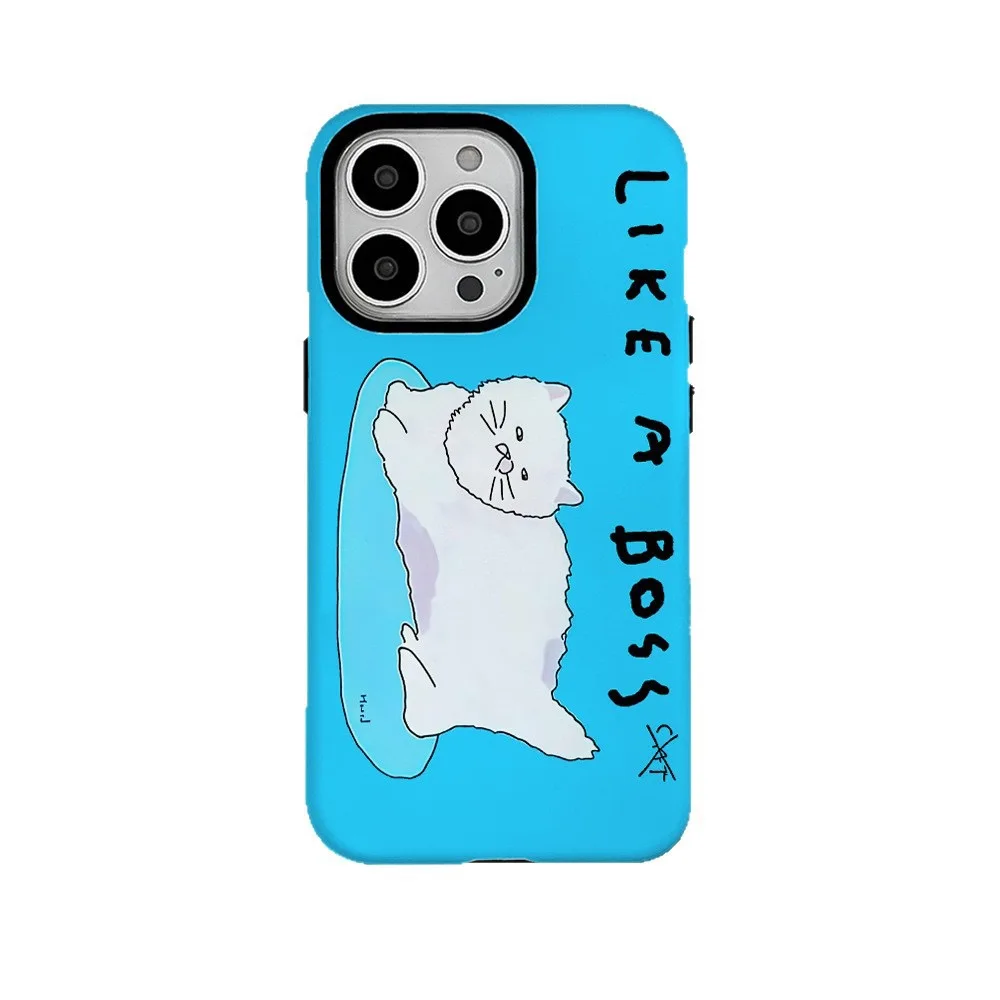 Ins Blue Leisure Cat Cartoon Case for IPHONE 16ProMax 15 14 13 12 11 PRO Plus SE XR Acrylic TPU Two in One Magnetic Phone Cases
Ins Blue Leisure Cat Cartoon Case for IPHONE 16ProMax 15 14 13 12 11 PRO Plus SE XR Acrylic TPU Two in One Magnetic Phone Cases