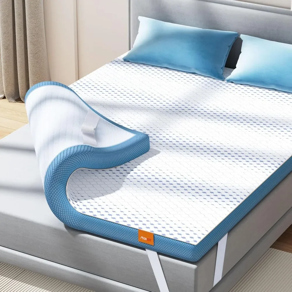 3 Inch Queen Memory Foam Mattress Topper, High Density Frim Gel Bed Mattress Topper with Removable Washable Cover
3 Inch Queen Memory Foam Mattress Topper, High Density Frim Gel Bed Mattress Topper with Removable Washable Cover