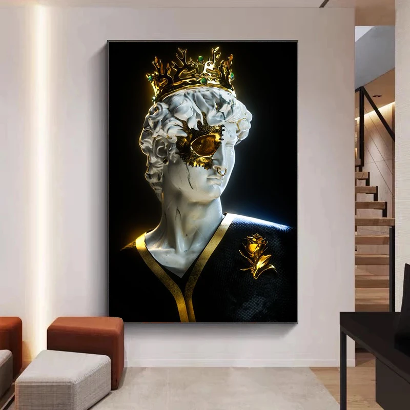 David Sculpture Wall Art Canvas Paintings Posters and Prints Modern Aesthetic Picture for Living Room Home Decoration
David Sculpture Wall Art Canvas Paintings Posters and Prints Modern Aesthetic Picture for Living Room Home Decoration