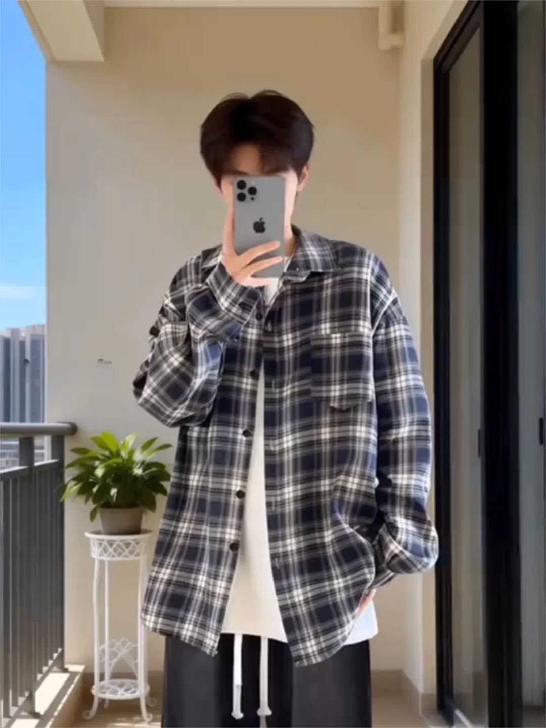 Retro American Plaid irt Men's Spring High Sensation Vintage Long Sve Sun Protection Casual Outerwear for Couples
Retro American Plaid irt Men's Spring High Sensation Vintage Long Sve Sun Protection Casual Outerwear for Couples