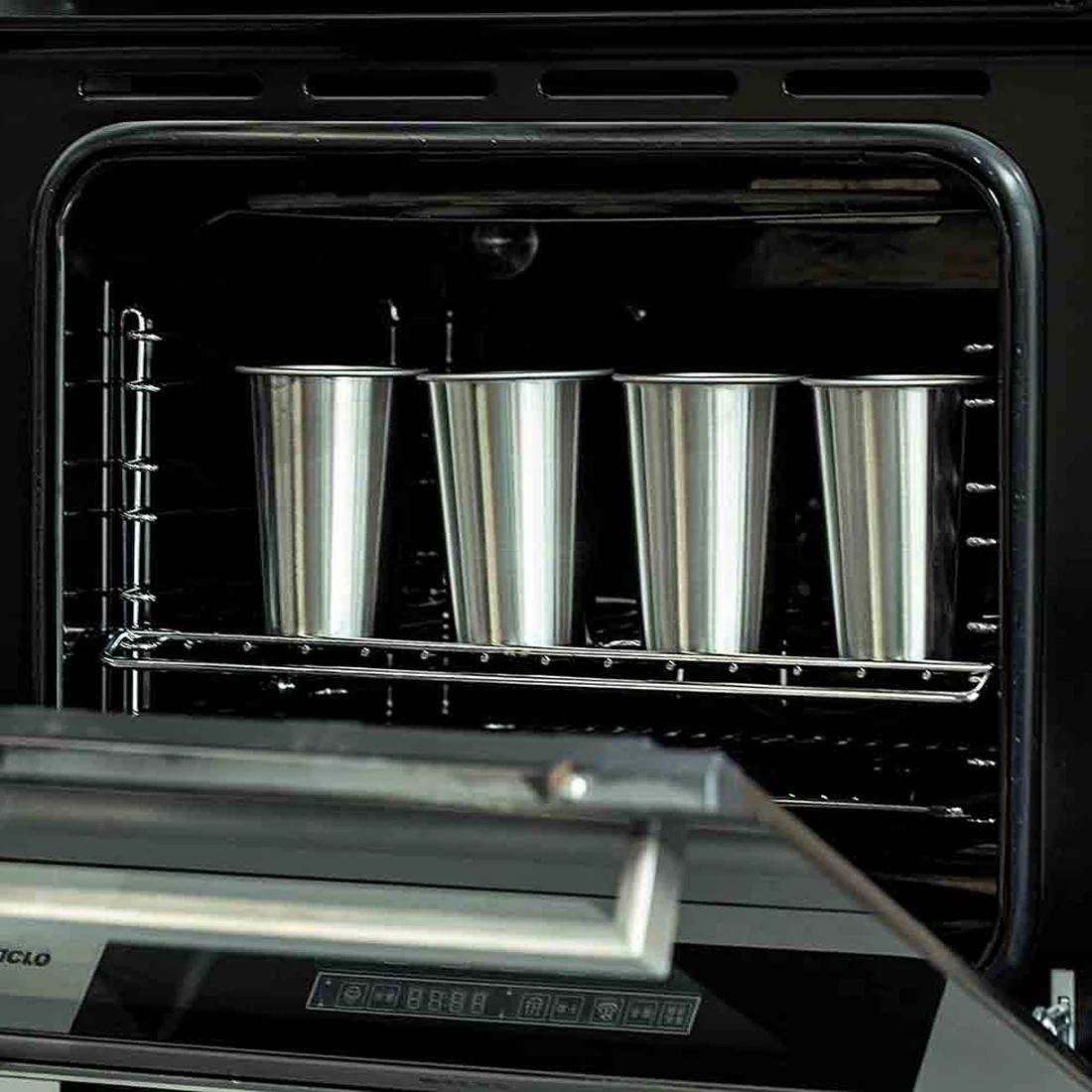 A74U Premium Stainless Steel Cups 16 Oz Pint Cup Tumbler (8 Pack) - Stackable Durable Cup
A74U Premium Stainless Steel Cups 16 Oz Pint Cup Tumbler (8 Pack) - Stackable Durable Cup