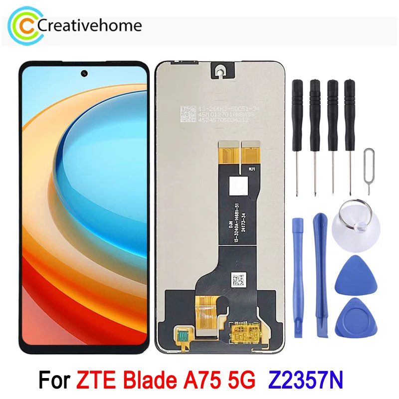 6,6-дюймовый IPS ЖК-экран для ZTE Blade A75 5G Z2357N, ЖК-дисплей телефона и дигитайзер сенсорного экрана, запасная часть для ремонта
6,6-дюймовый IPS ЖК-экран для ZTE Blade A75 5G Z2357N, ЖК-дисплей телефона и дигитайзер сенсорного экрана, запасная часть для ремонта
