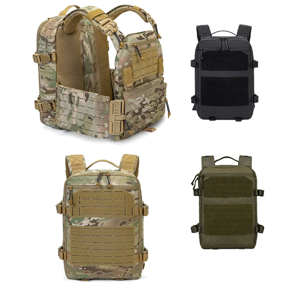 НОВЫЙ тактический рюкзак Molle Plate Carrier, совместимый с жилетом, спортивный рюкзак, можно подключить, нейлоновый охотничий рюкзак 1000D
НОВЫЙ тактический рюкзак Molle Plate Carrier, совместимый с жилетом, спортивный рюкзак, можно подключить, нейлоновый охотничий рюкзак 1000D
